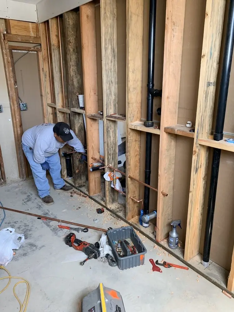 Commercial rough-in plumbing for Water Heater Replacement in Riverton Heights